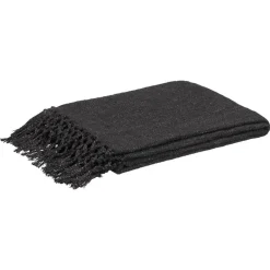 Plaid Illats Zwart - 130x170 Cm