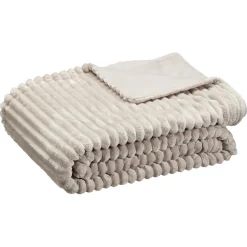 Plaid Rib Offwhite Off-White