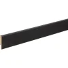 Plakplint MDF Zwart 7,5 X 240 Cm 240x7,5 Cm