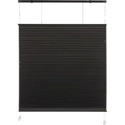 Plisségordijn Dae Zwart 80x175 Cm