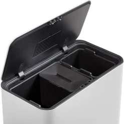 Prullenbak Op Pootjes 25+12+5 Liter Beige