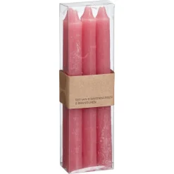 S/6 Dinerkaars Rustiek Roze