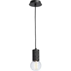 Snoerpendel Retro Zwart