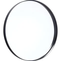 Spiegel Verona Zwart 58 Cm