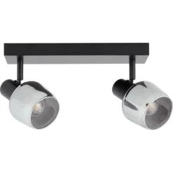 Spot Cala 2-Lichts Zwart