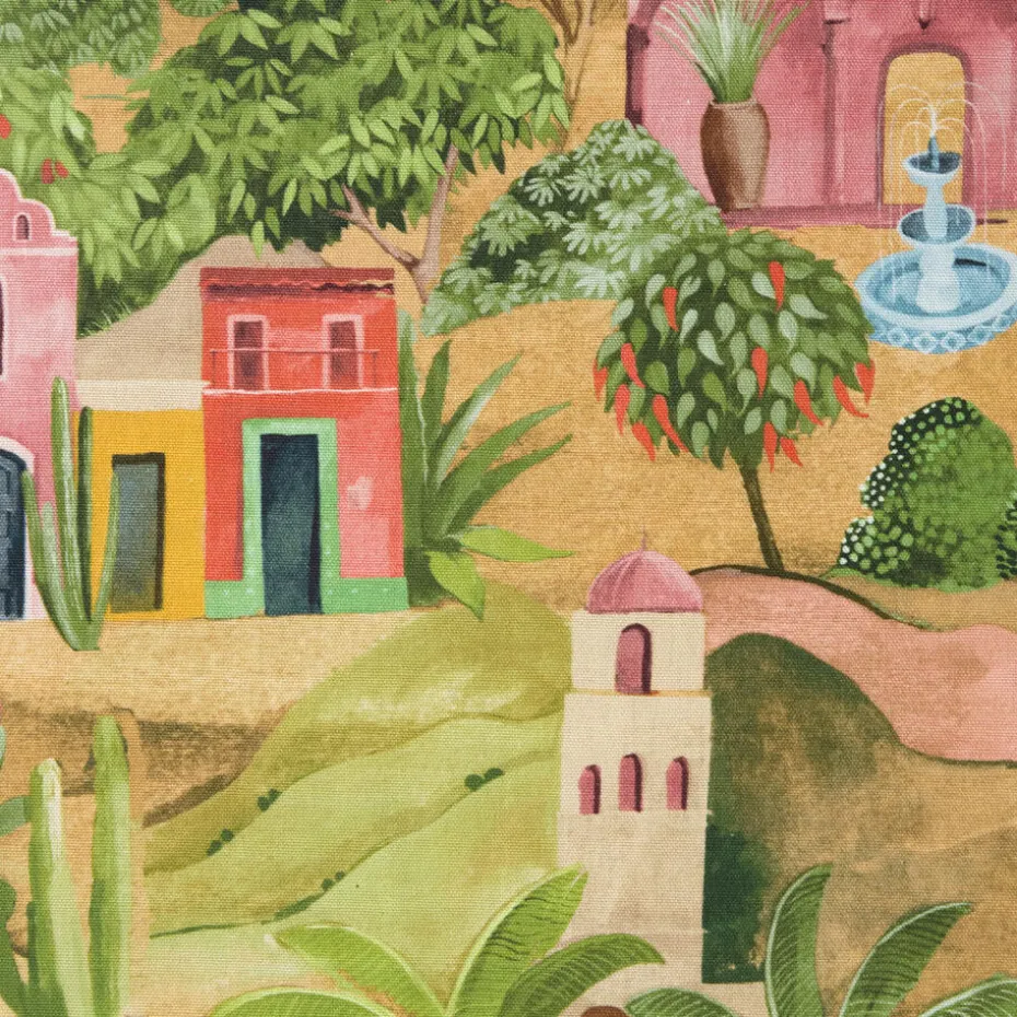 Stof Iris Multicolor