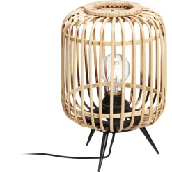 Tafellamp Bia Zwart Naturel