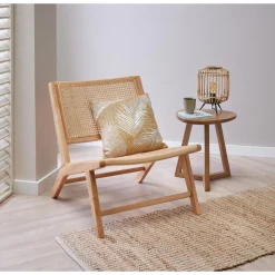 Tafellamp Bia Zwart Naturel