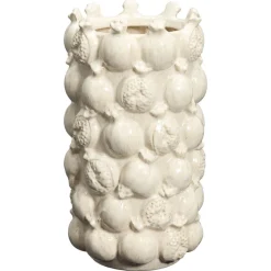 Vaas Granaatappel Off-White - 16x28,5 Cm 16x28 Cm