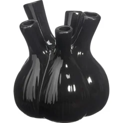 Vaas Tulp Zwart 17x20 Cm