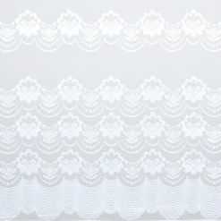 Vitrage Silvia Wit - 180 Cm