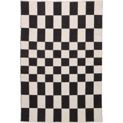 Vloerkleed Damon Wit/Zwart