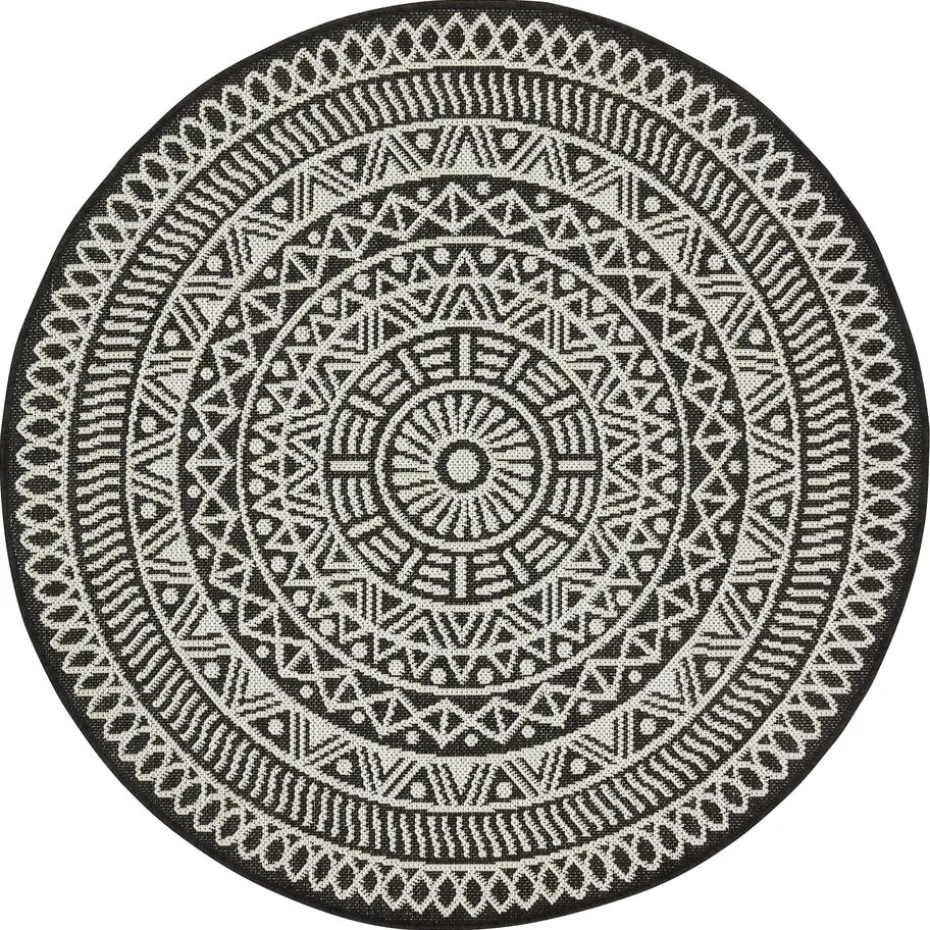 Vloerkleed Rino Zwart