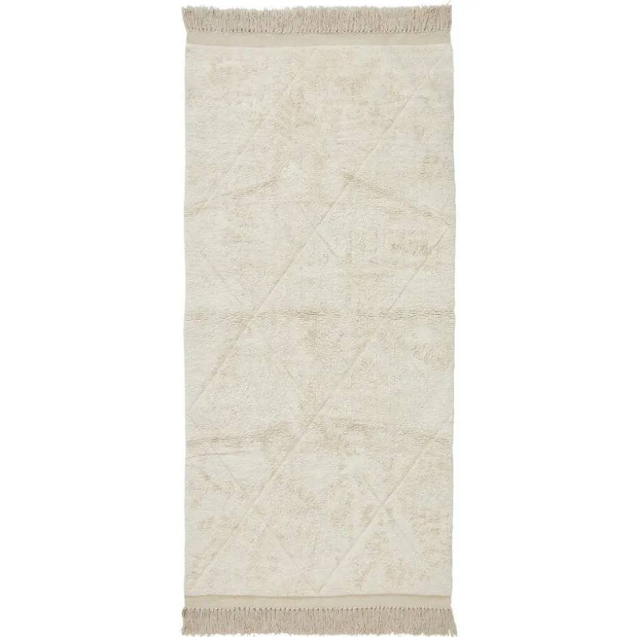 Vloerkleed Tiwi Wit 80x180 Cm