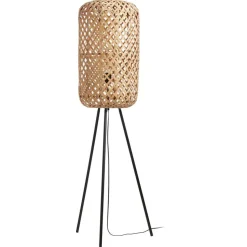 Vloerlamp Aphrodite Zwart Naturel