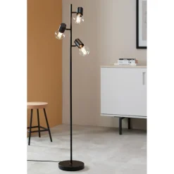 Vloerlamp Elste Zwart