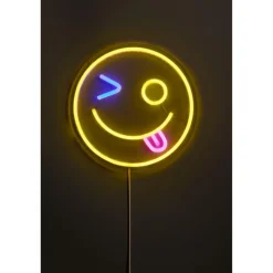 Wandlamp Smiley Neon