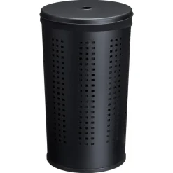 Wasmand Metaal Zwart - 45 Liter