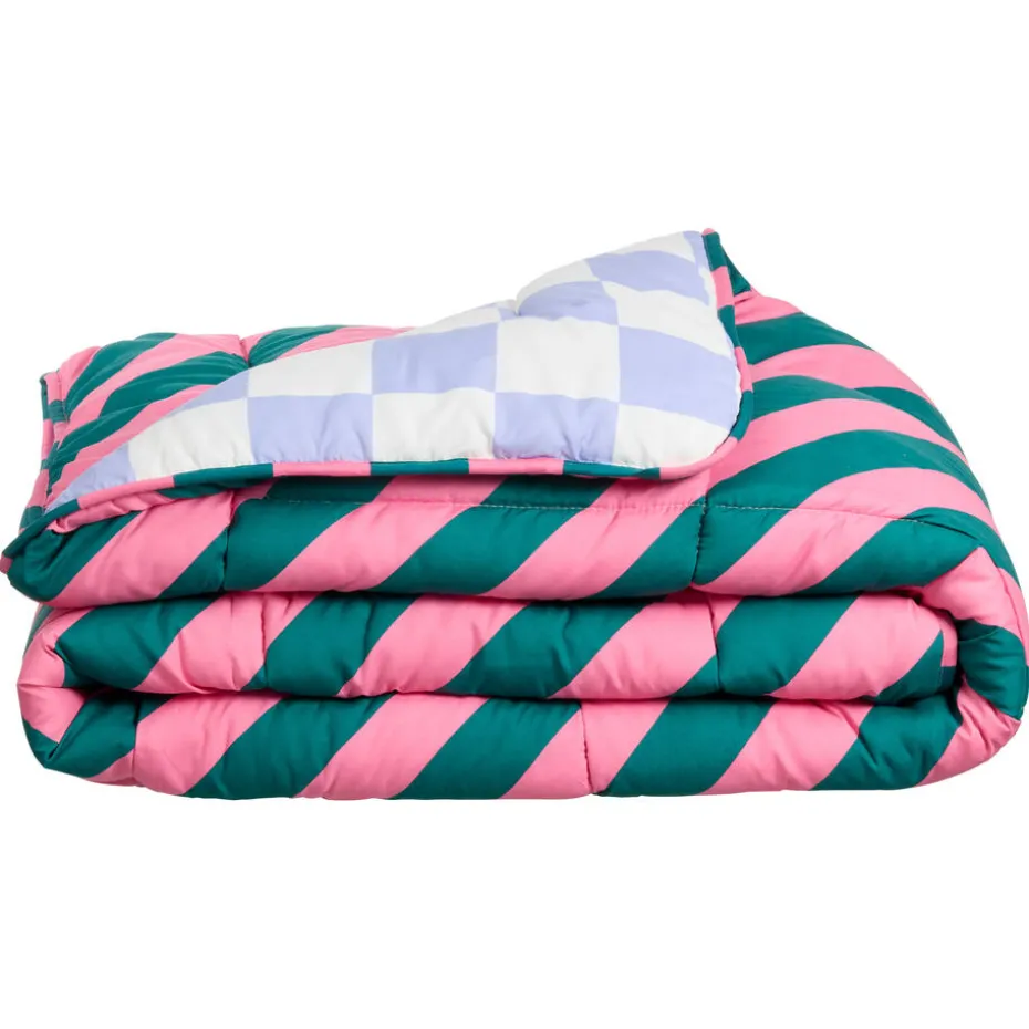 Winterdekbed Check Multi 200x200 Cm